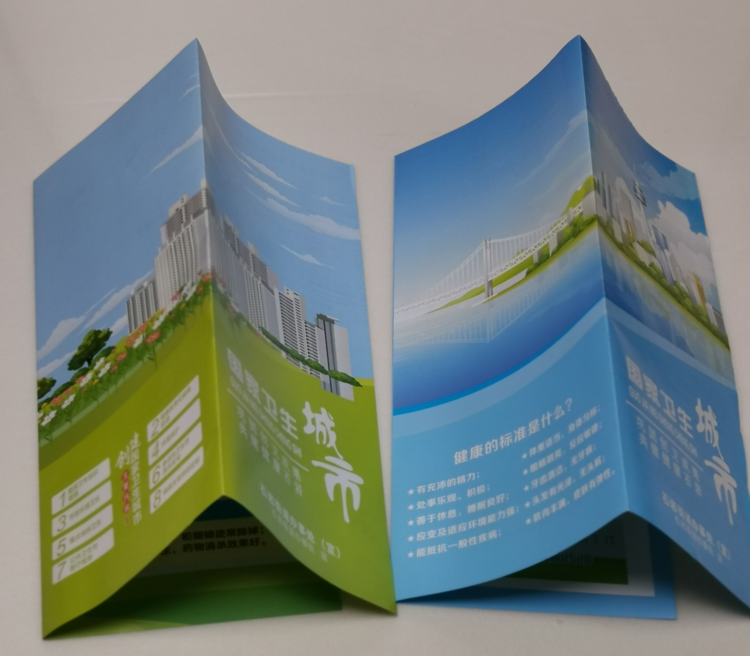 石巖街道辦-政務(wù)宣傳折頁(yè)印刷制作